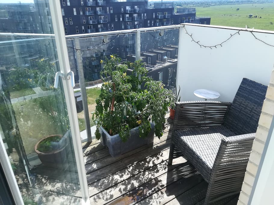 Patio from bedroom