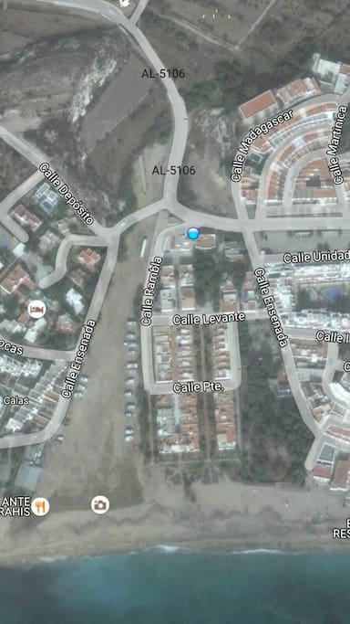 Posicion de la vivienda