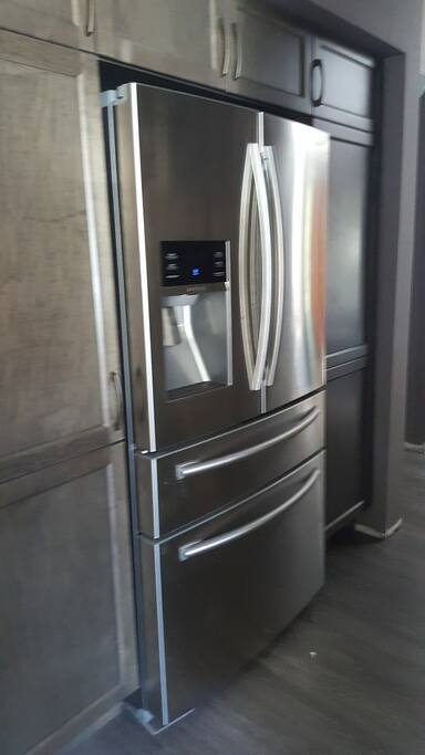 Fridge and pantry space if required
