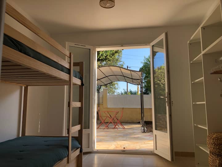 Chambre triple du bas