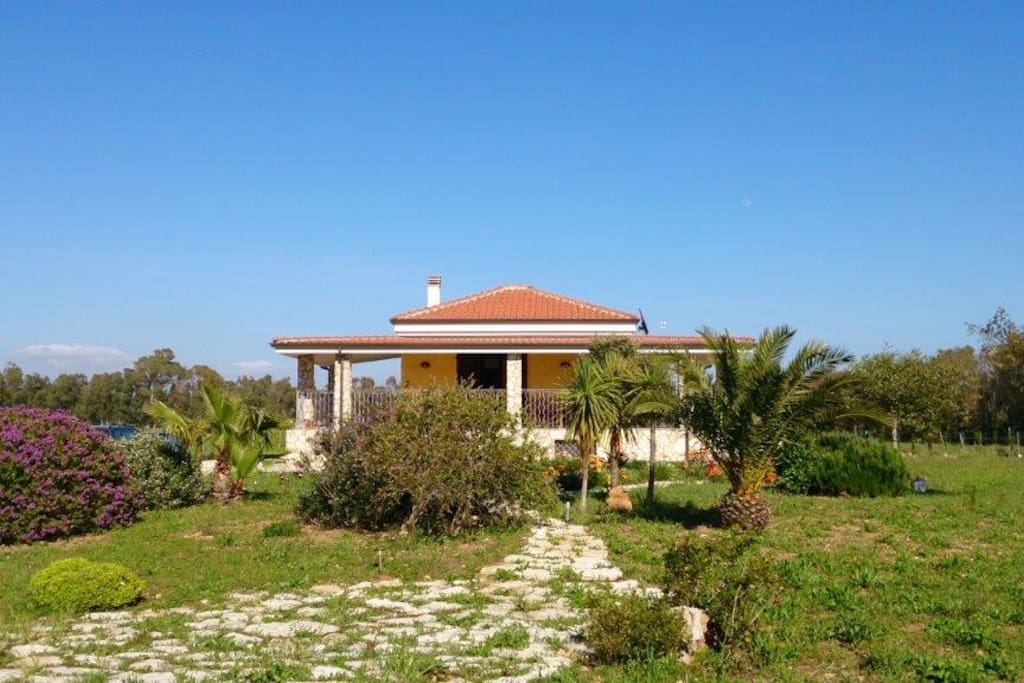 Vista anteriore
