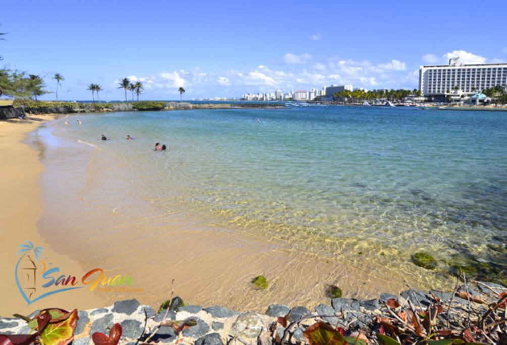 Playa Escambrón (7-mins away)