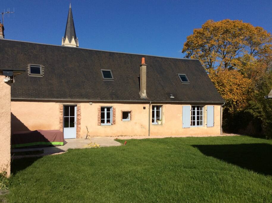Arrière de la maison.