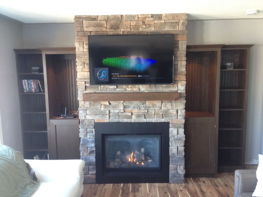 new fireplace