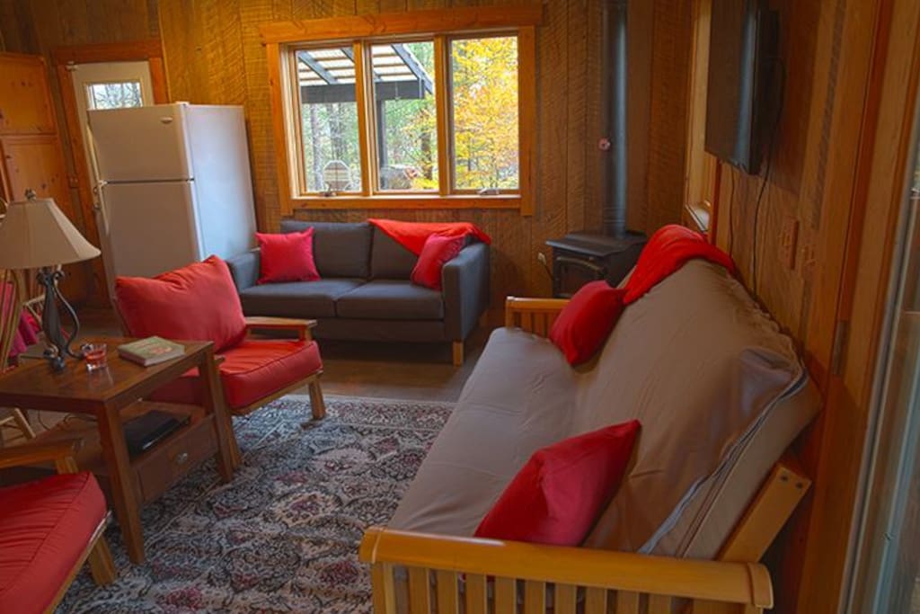 Living room and futon