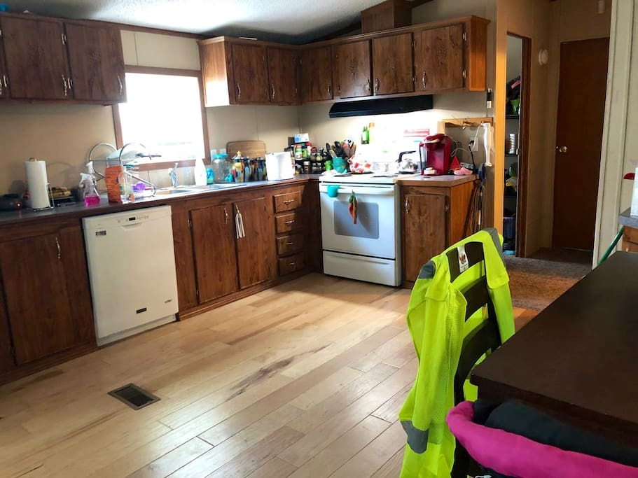 Shared kitchen space