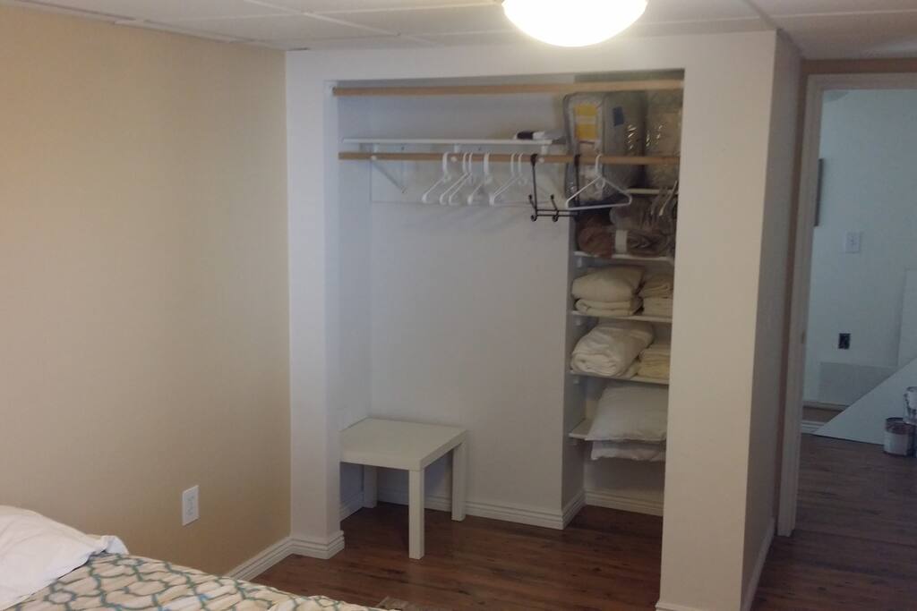 Plenty of storage space