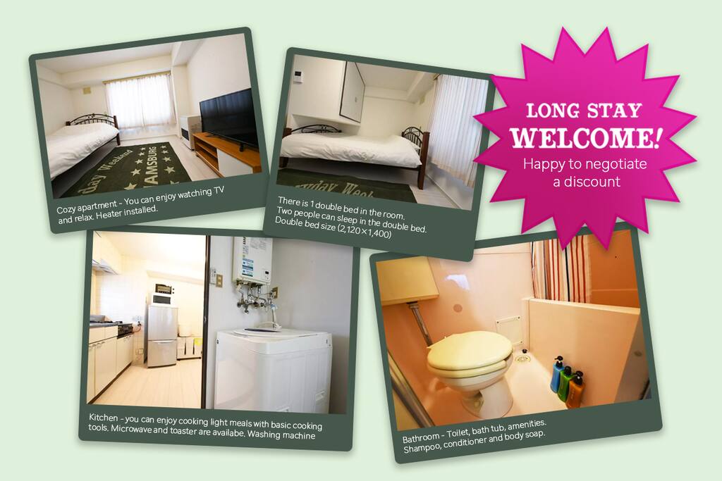 Long stay welcome!