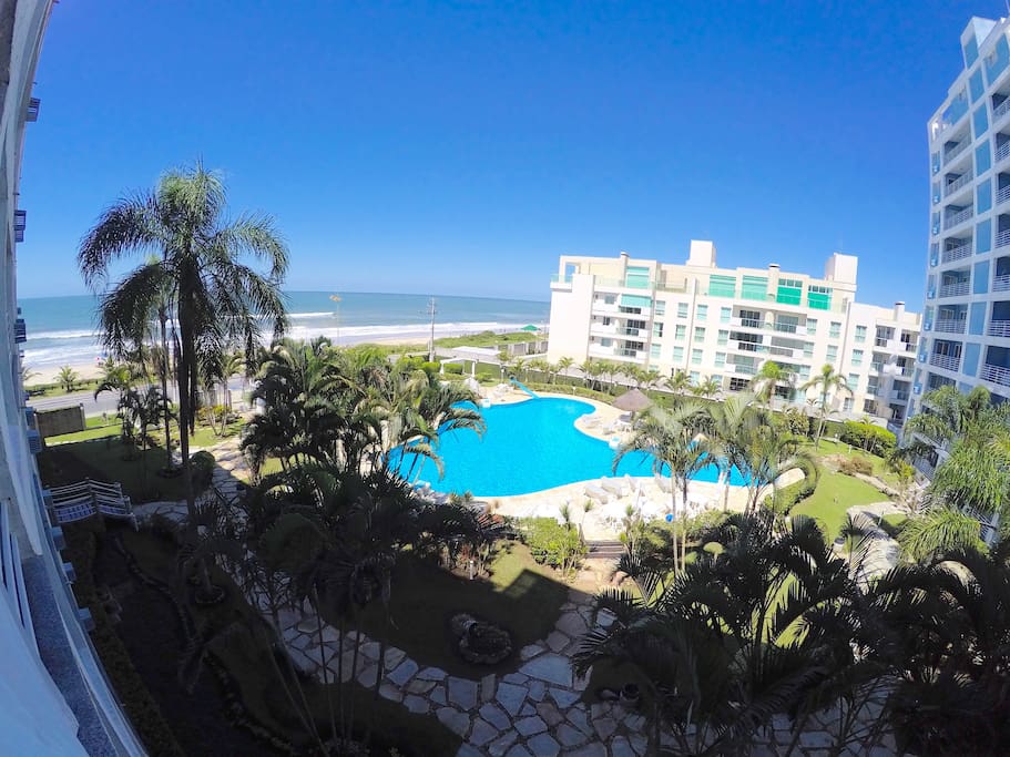 Vista da piscina