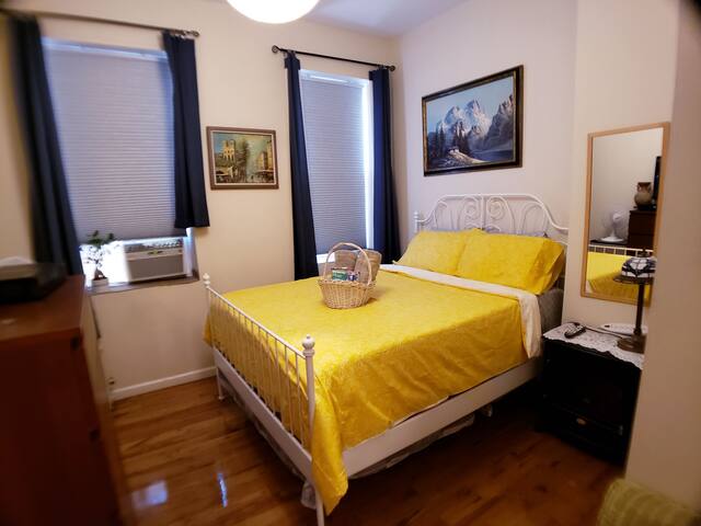 Confortable and private room.