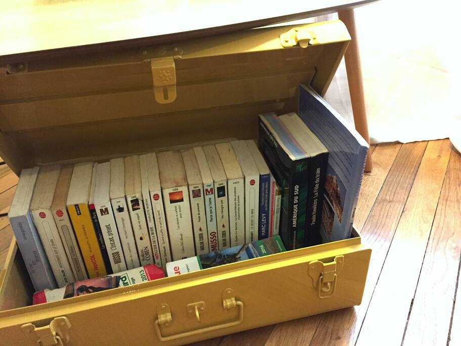 Faites une pause dans notre mini-bibliothèque