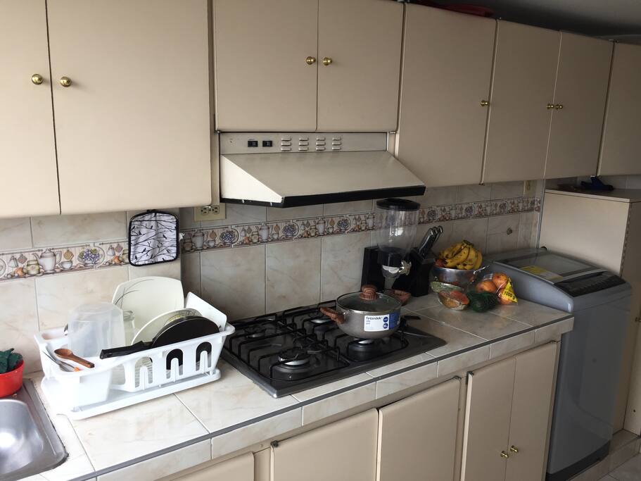 Cocina equipada / Equipped Kitchen