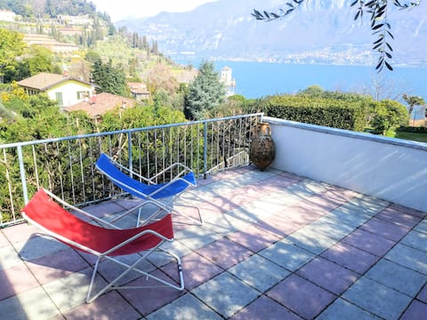 Casa Lucina........The terrace on the lake !!!