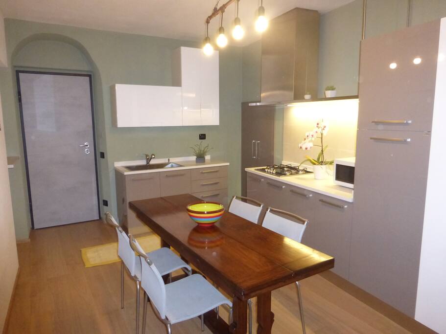 Zona giorno appartamento Green