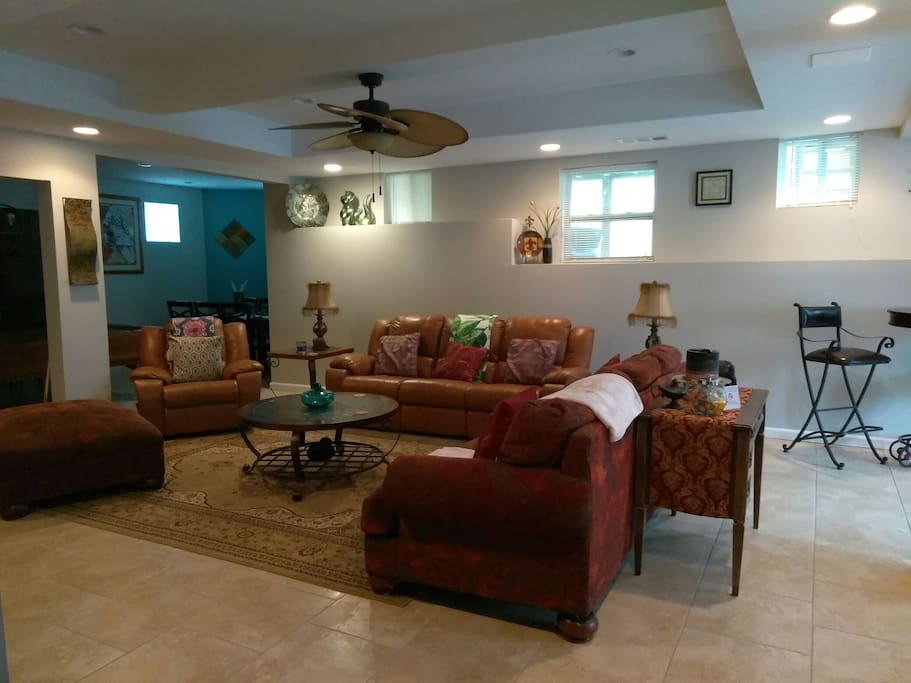 Family room with open view!