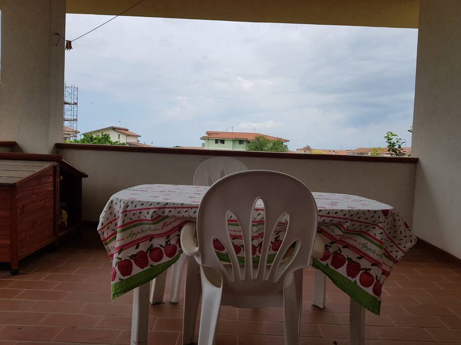 Terrazza e vista mare