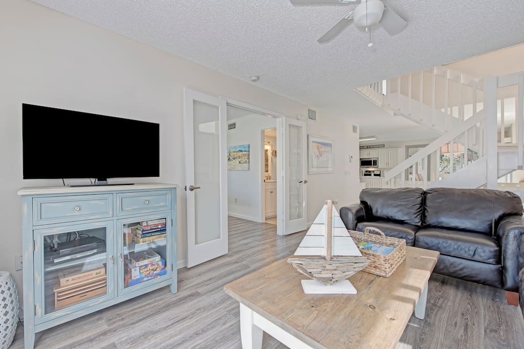 Living room with comfortable seating