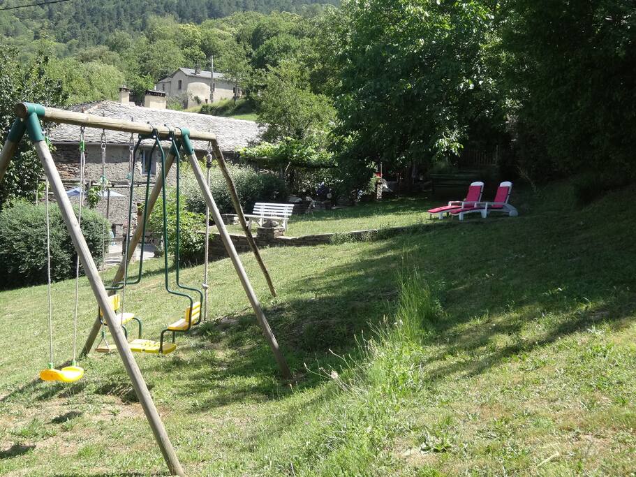 Terrain à disposition des locataires