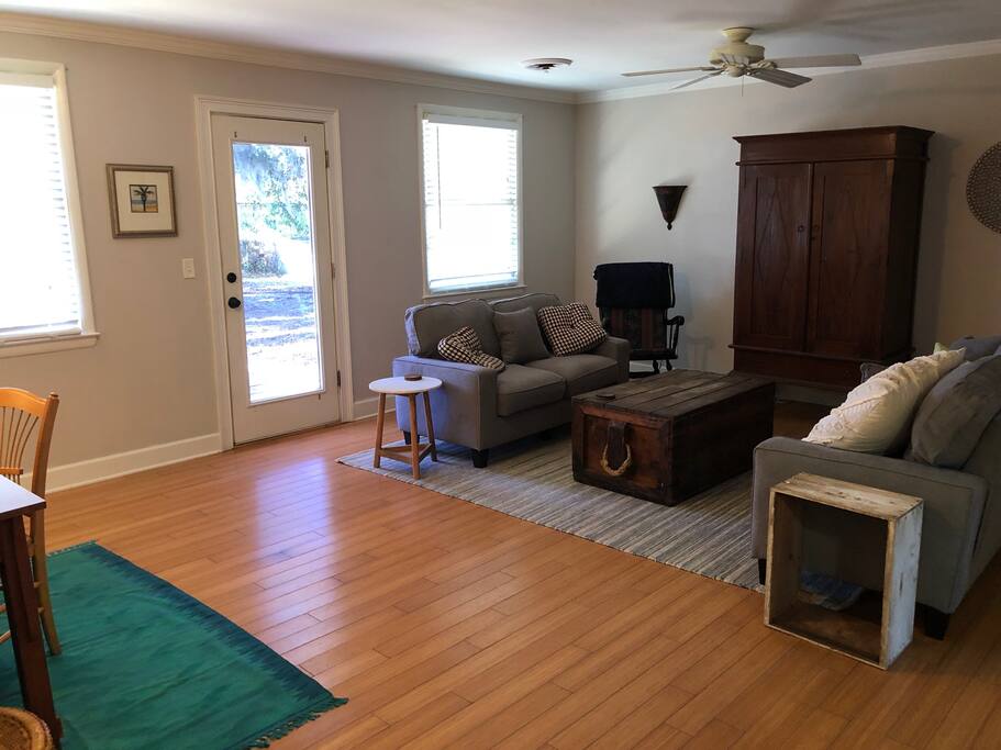 Cozy Living Room with plenty of room to relax and play
