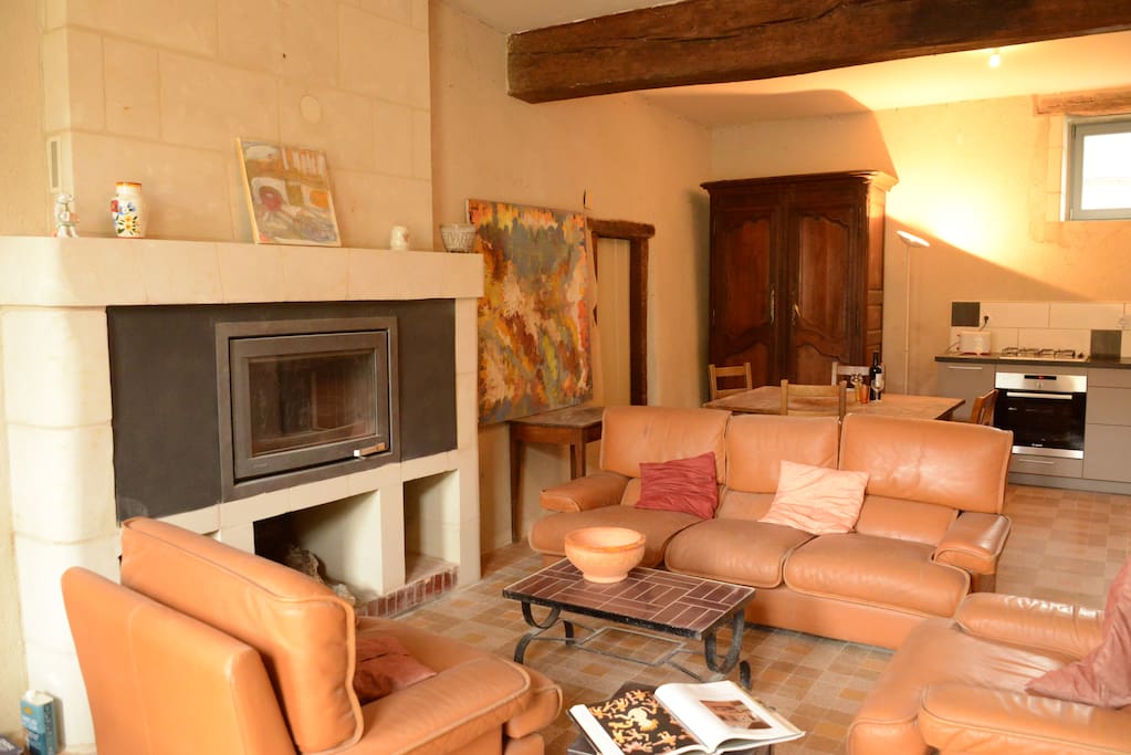 gîte de la tour/séjour