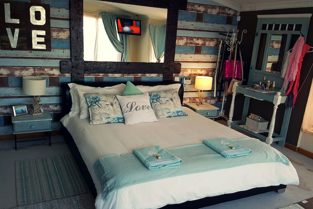 The room - rustic, spacious and neat