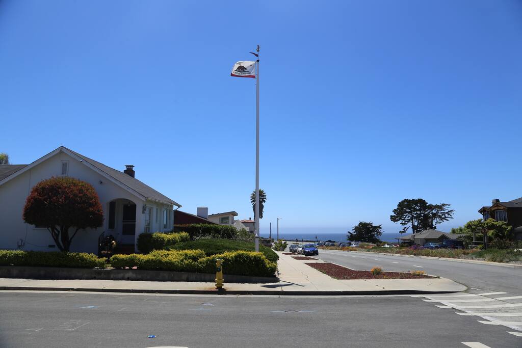 Corner house with a view