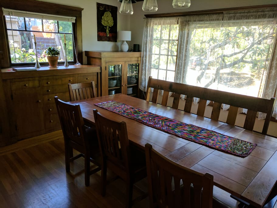 Indoor dining room