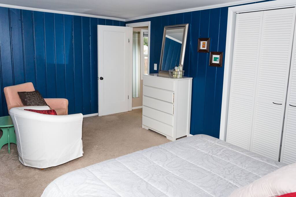 Bedroom Storage and Sitting Area