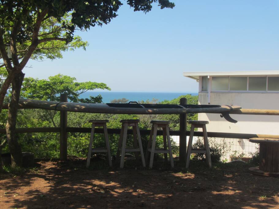Classic use of our stand up paddle board, fantastic for a sundowner!