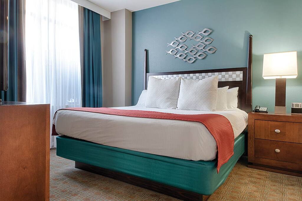 Master bedroom to rest your head at night after a long day exploring D.C.!