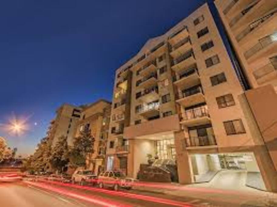 Outlook of the apartment building