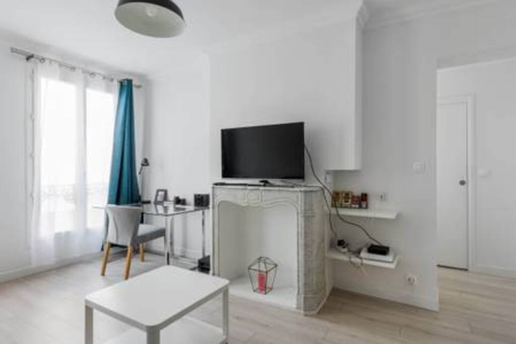 TV to relax and study space
