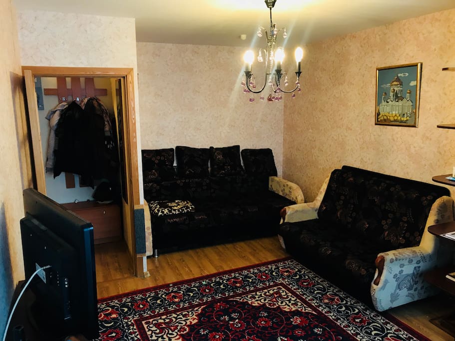 Main room with 2 sofa bed (for 2 person each)
