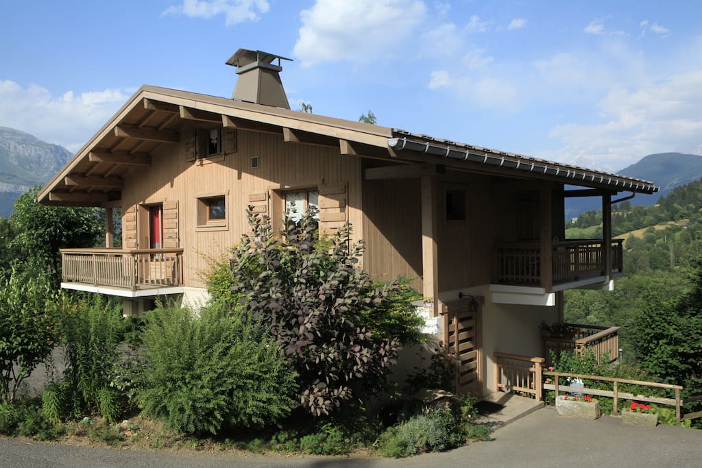 chalet sur 3 étages
