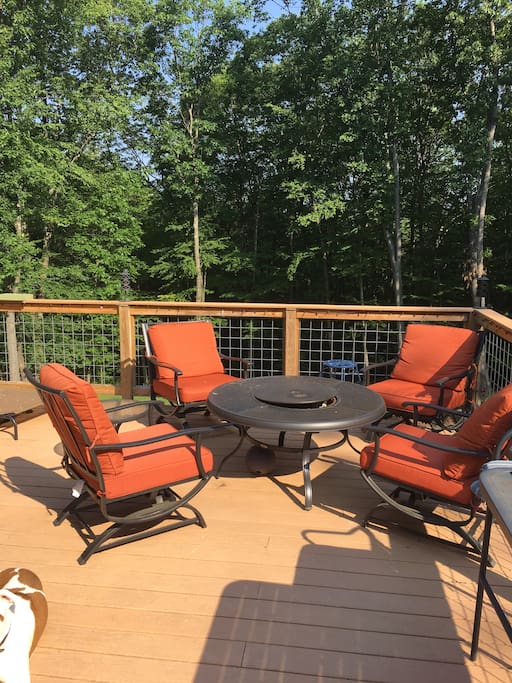 A great place to roast marshmallows in the evening.