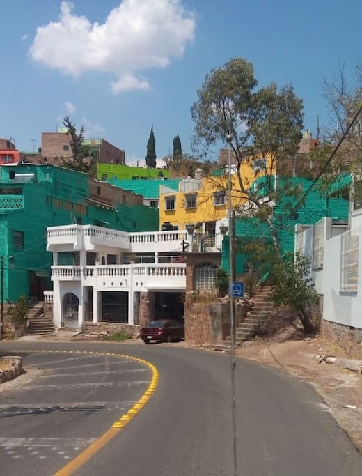 View of house from street.