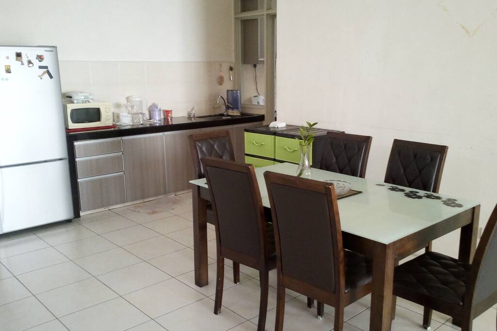 Dining room and dry kitchen