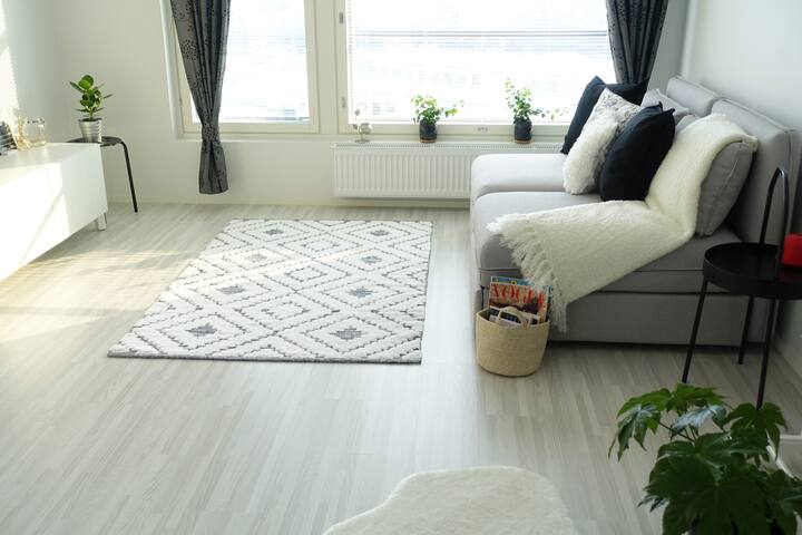 Nordic Zen studio with perfect location