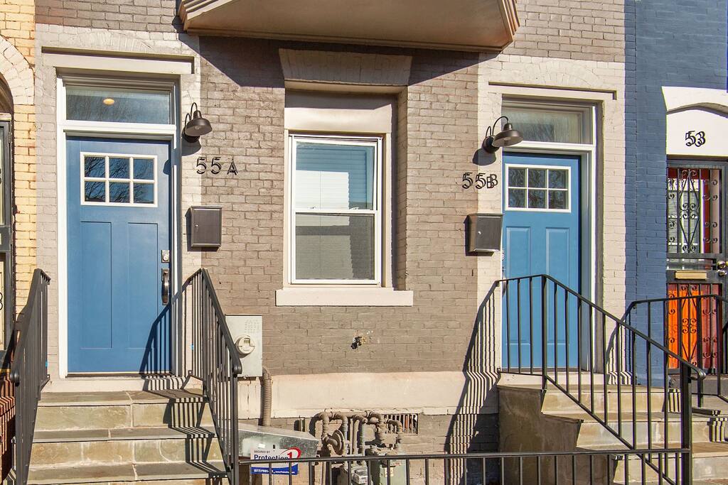 Front Entrances to both Units