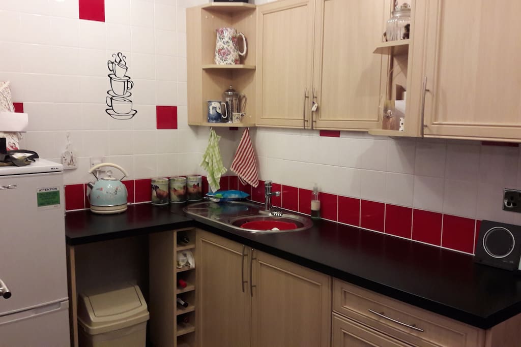 use of shared kitchen