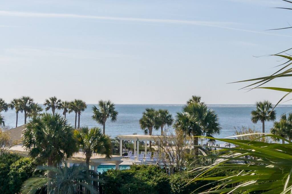 View from deck
