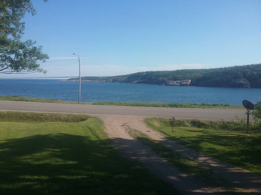 View from front deck