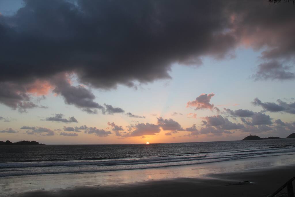 Nascer do Sol incrível.