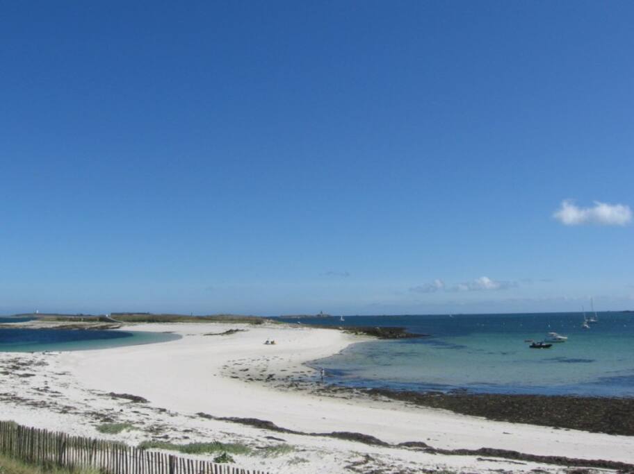 Banc de sable Ile St Nicolas