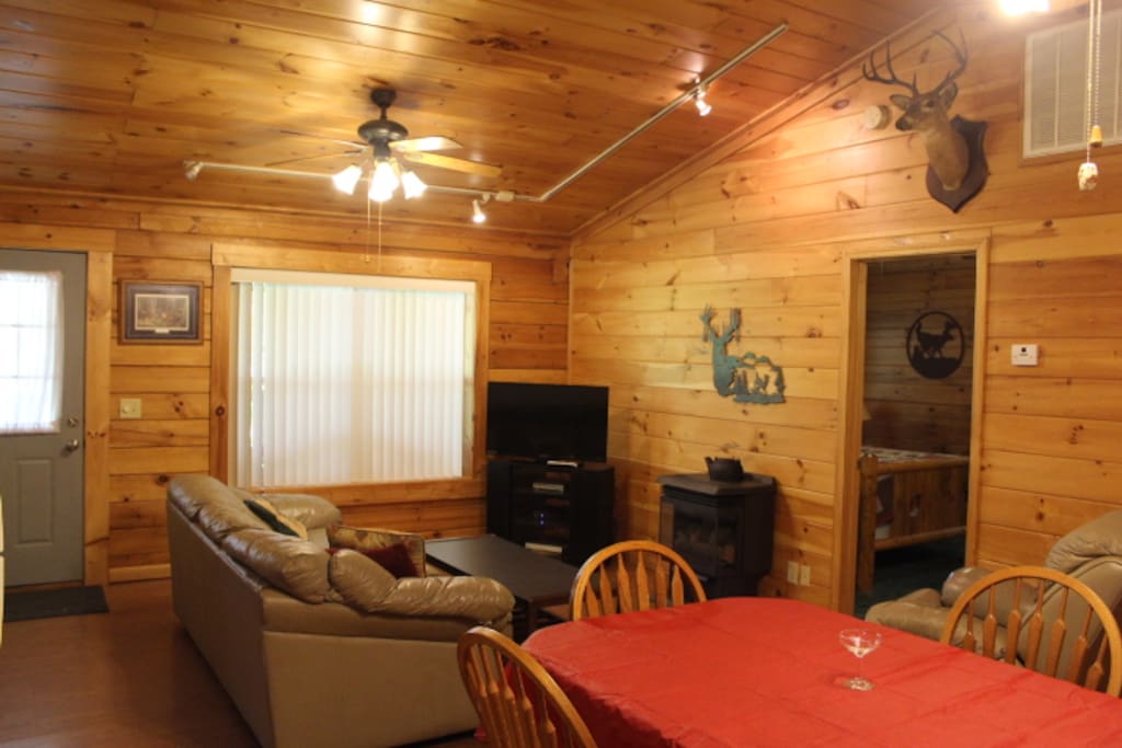 Cabin #8 - Living Room