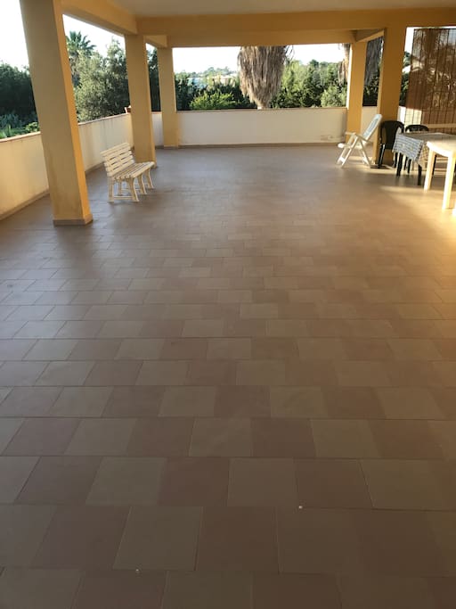 Visuale veranda anteriore