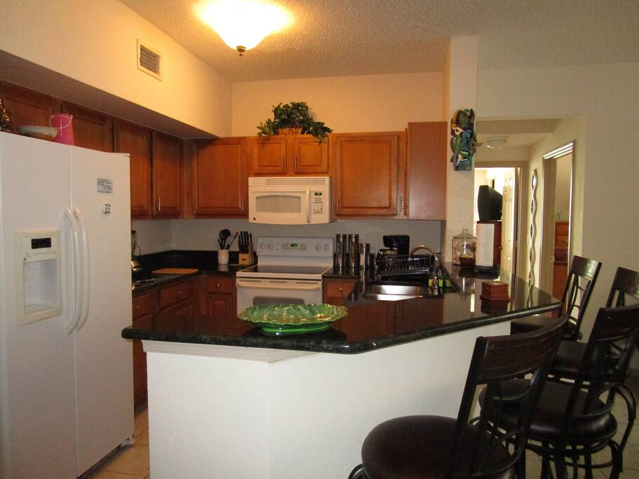 New granite countertop