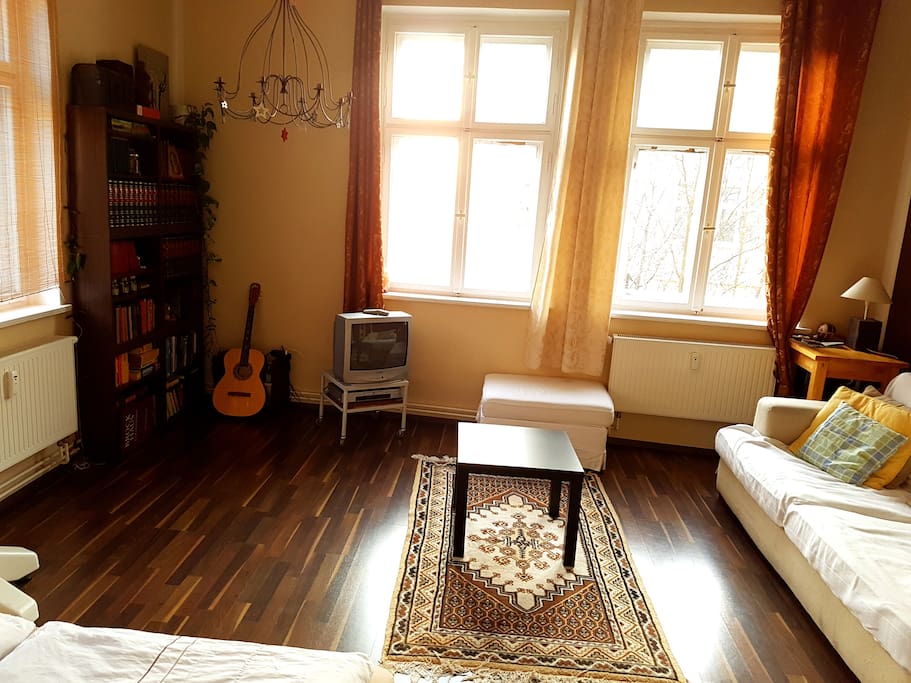 bright living room