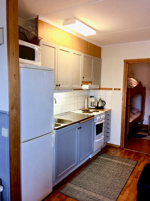 Fully equipped kitchen