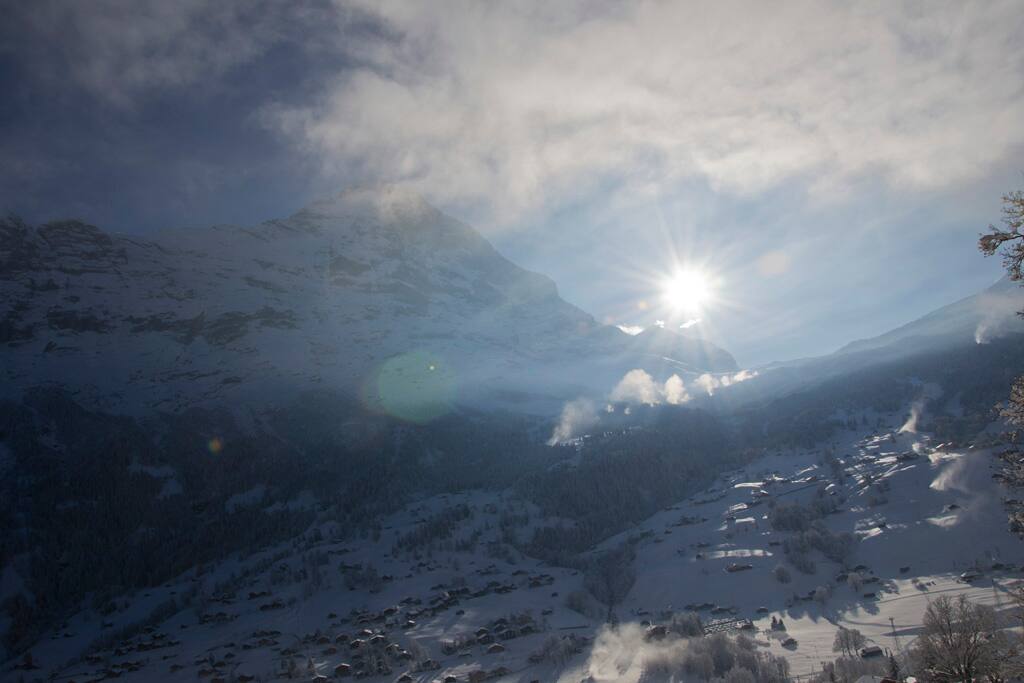 Aussicht nach Süd-Westen (Eiger)